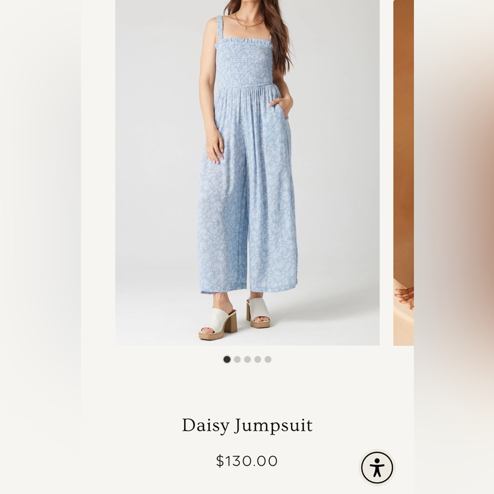 bila77, Daisy Jumpsuit, Green, Size: S